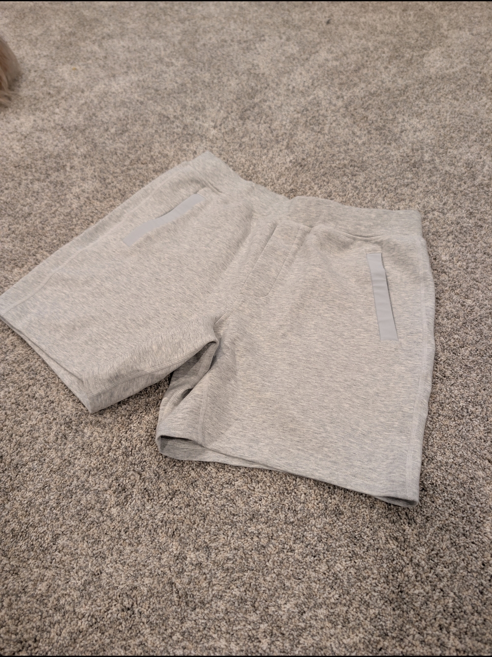 Ten Thousand Men’s Recover French Terry Shorts Light Heather Gray Large ~7”